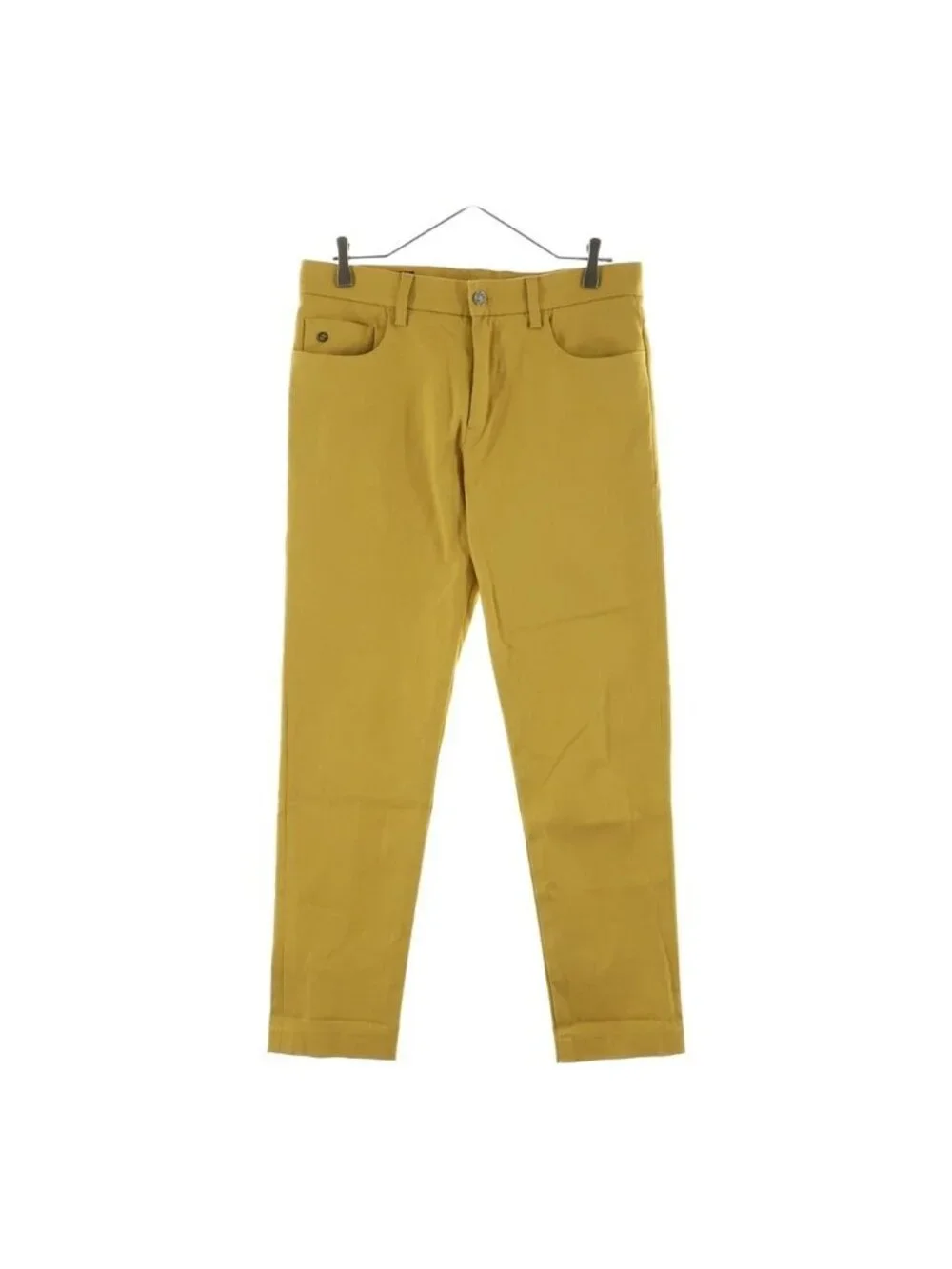 Gucci Pants Cotton 5 Pockets Yellow XZ